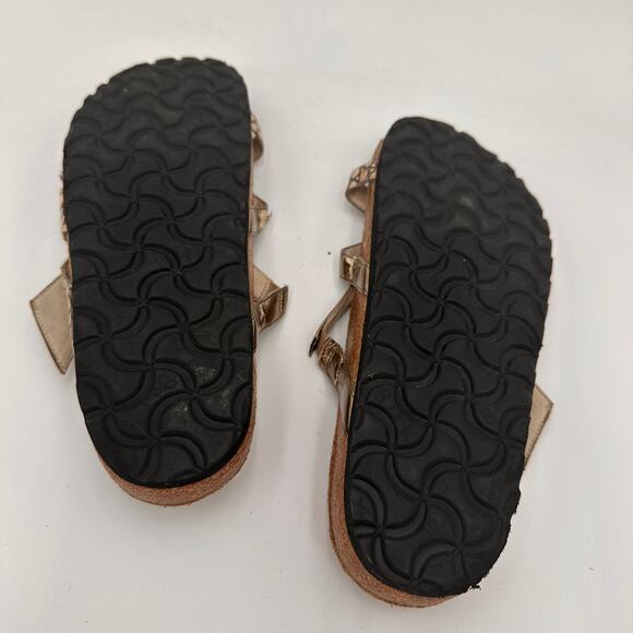 Tatami Birkenstock Metallic Snake Print Jewel Sandals 37 / 240 Size 6 - Picture 12 of 13